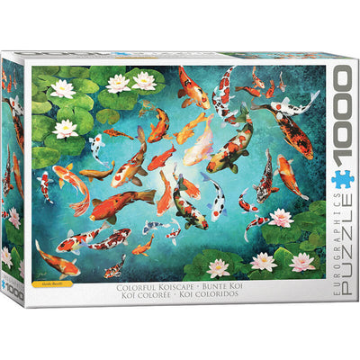 Koi Fish by Guido Borelli 1000pc Puzzle