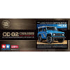 Tamiya 1/10 1990 Land Rover Defender 90 Light Blue Painted Body (CC-02 Chassis) RC Kit