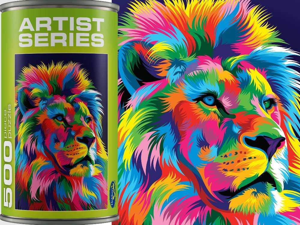 Lion's Mane by Bob Weer 500pc Puzzle