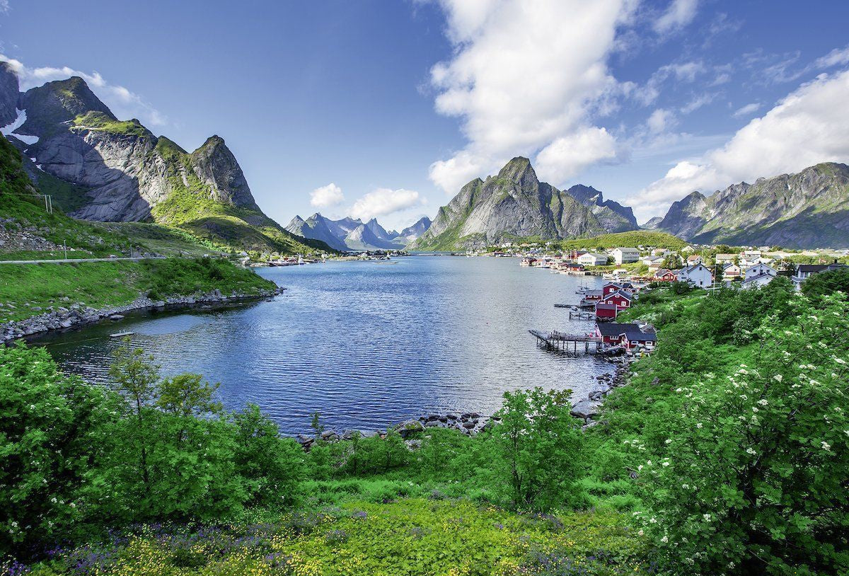 Lofoten Harbour 1000pcs Puzzle