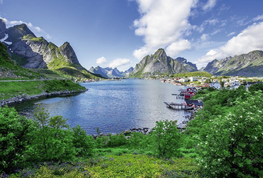 Lofoten Harbour 1000pcs Puzzle