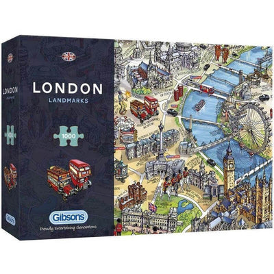 London Landmarks 1000pc Puzzle