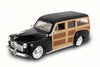 Lucky 1/43 1948 Ford Woody (Black) Road Signature Collection