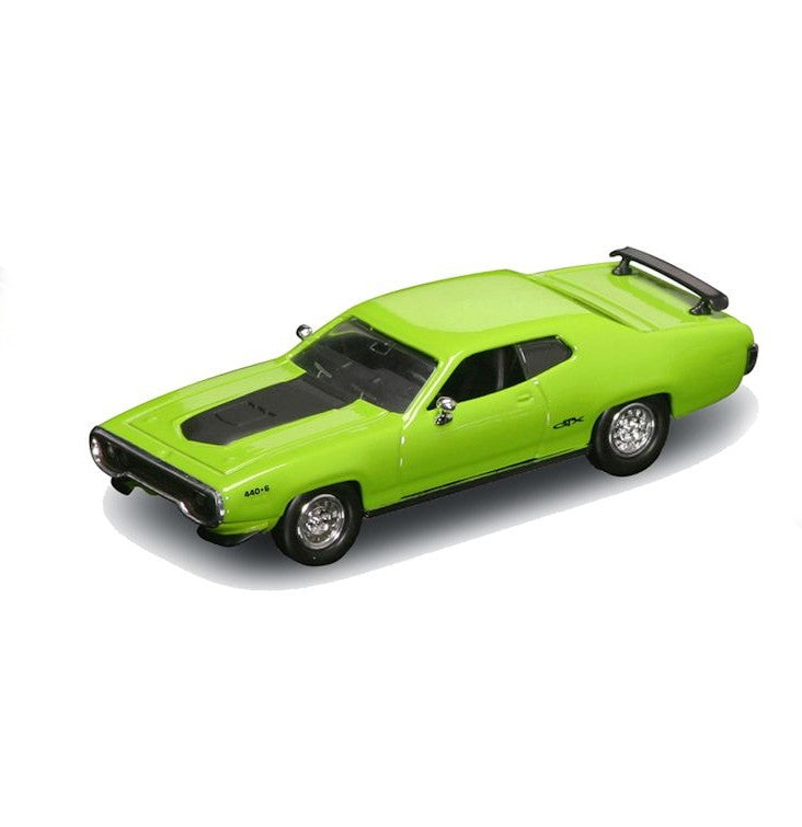 Lucky 1/43 1971 Plymouth GTX (Green) Road Signature Collection L94218