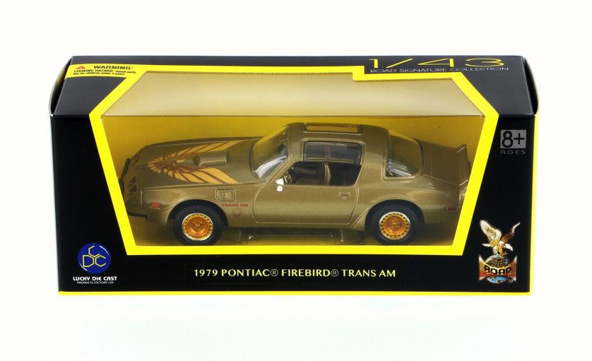 Lucky 1/43 1979 Pontiac Firebird Trans Am (Gold) Road Signature Collection L94239