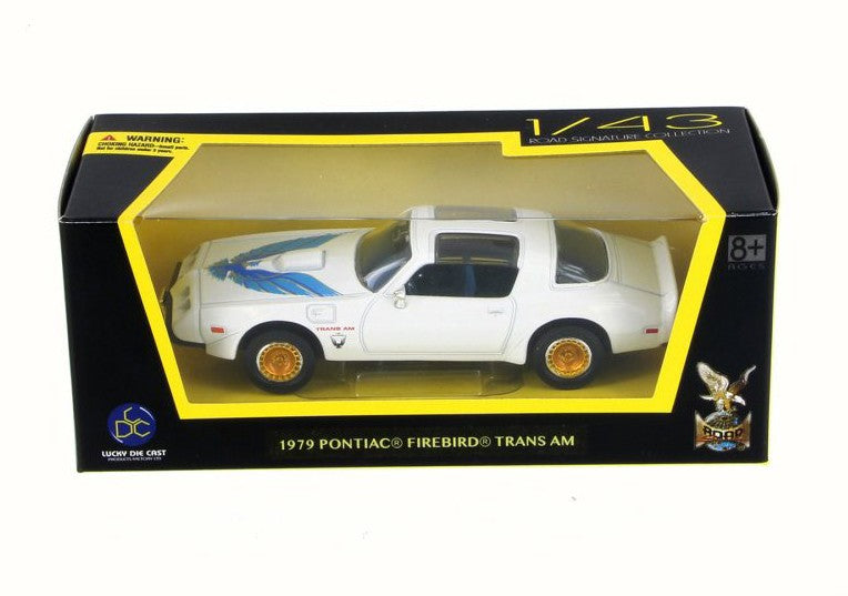 Lucky 1/43 1979 Pontiac Firebird Trans Am (White) Road Signature Collection