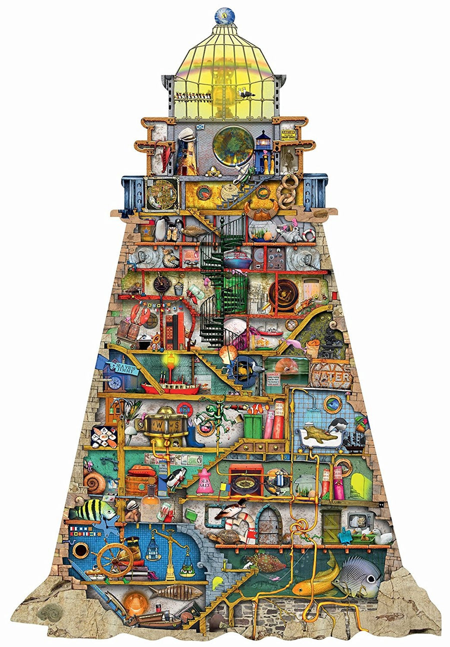 Ludicrous Lighthouse by Colin Thompson 995pcs Puzzle