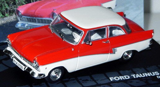 MAG 1/43 Ford Taunus 17M P2 De Luxe Coupe 1957-1959 (Red)