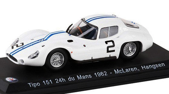 MAG 1/43 Maserati Tipo 151 24h du Mans 1962 - McLaren, Hangsen