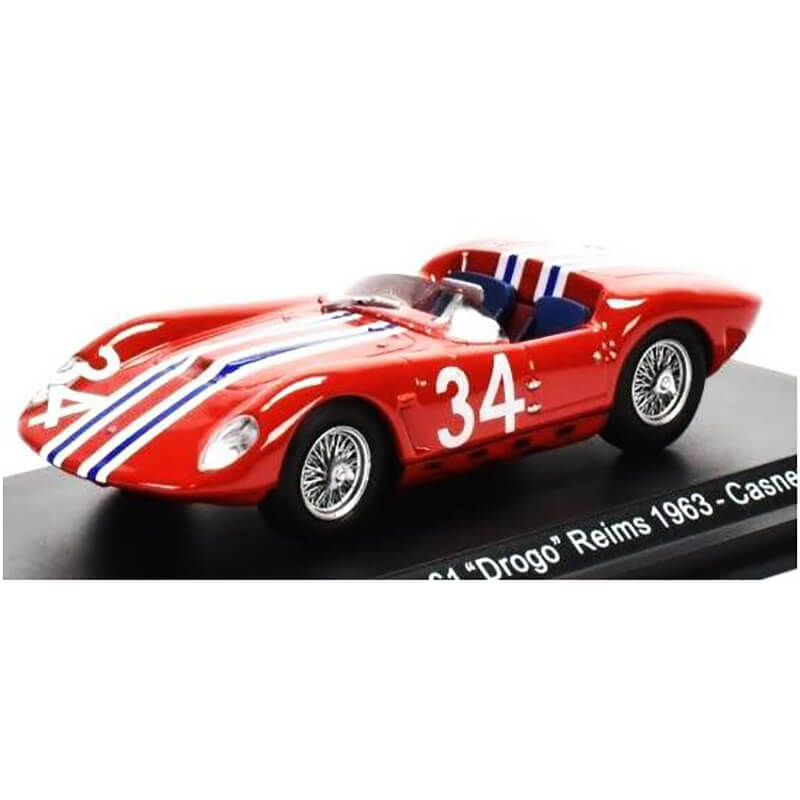 MAG 1/43 Maserati Tipo 61 "Drogi" Reims 1963 - Casner