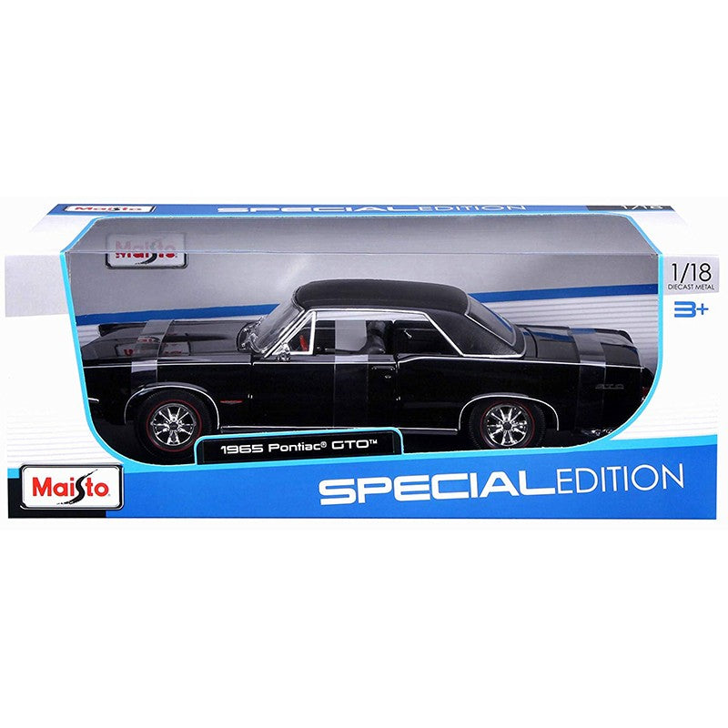 Maisto 1/18 1965 Pontiac GTO (Black) MA31885A