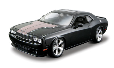 Maisto 1/24 2008 Dodge Challenger SRT8 (black) Die-Cast Metal Model Kit MA39280