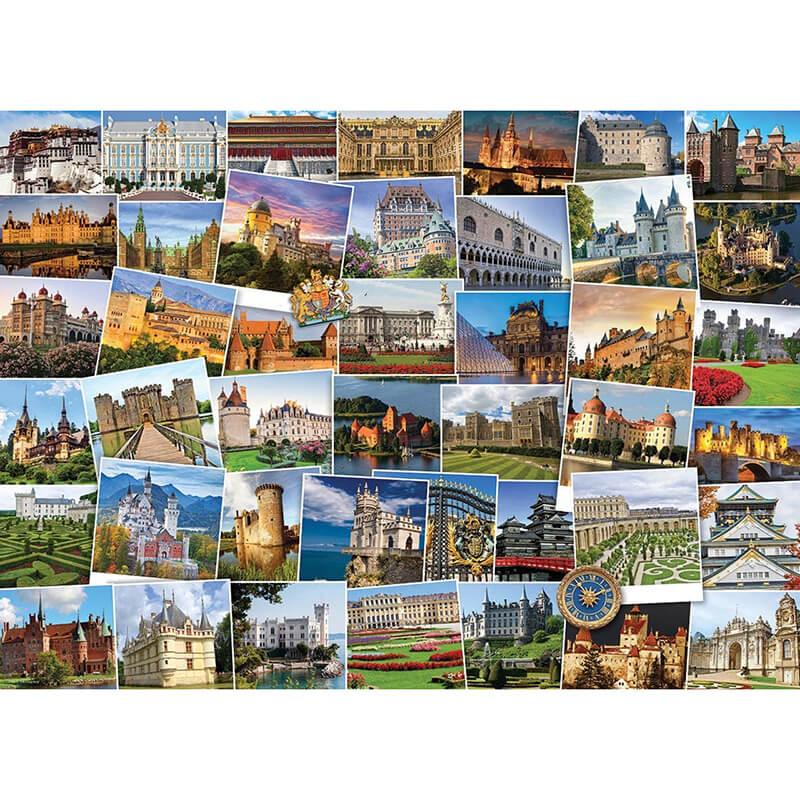 Globetrotter Castles & Palaces 1000pc Puzzle