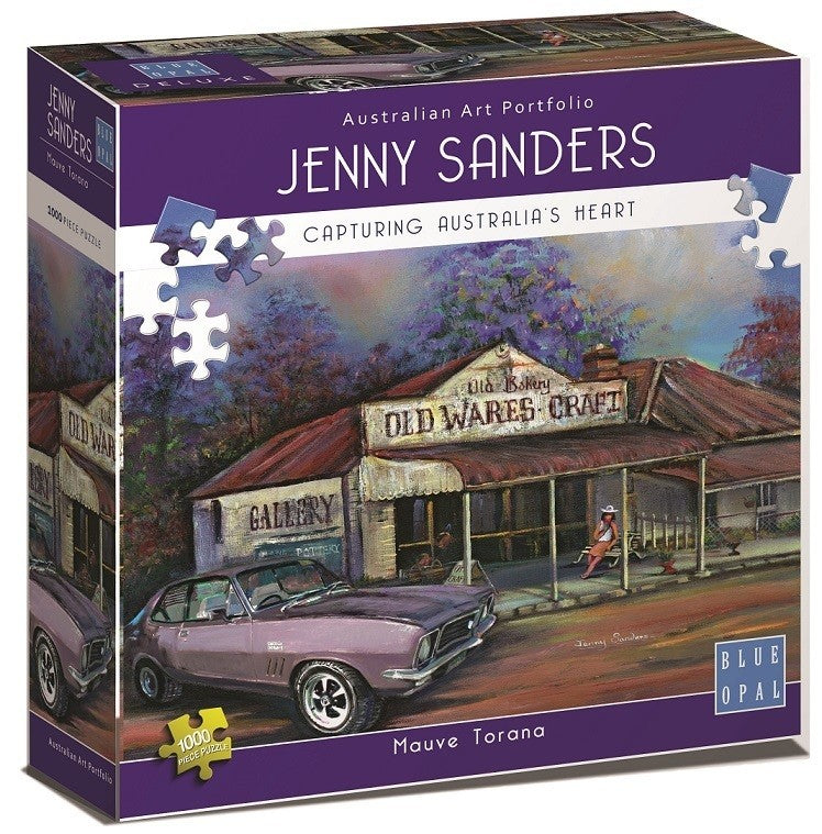 Mauve Torana by Jenny Sanders 1000pc Puzzle