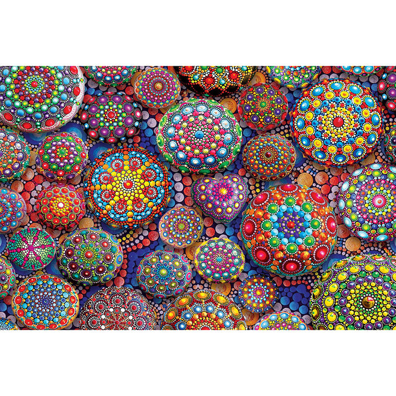 Meditative Mandala Stones 1000pc Puzzle