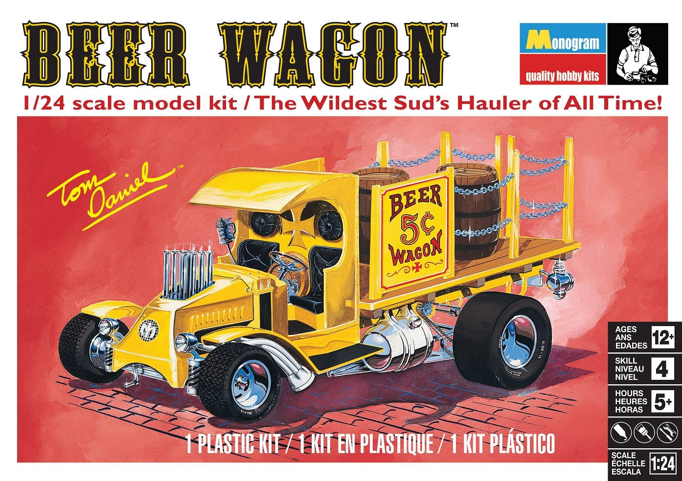 Monogram 1/24 Tom Daniel™ Beer Wagon Kit 85-2453