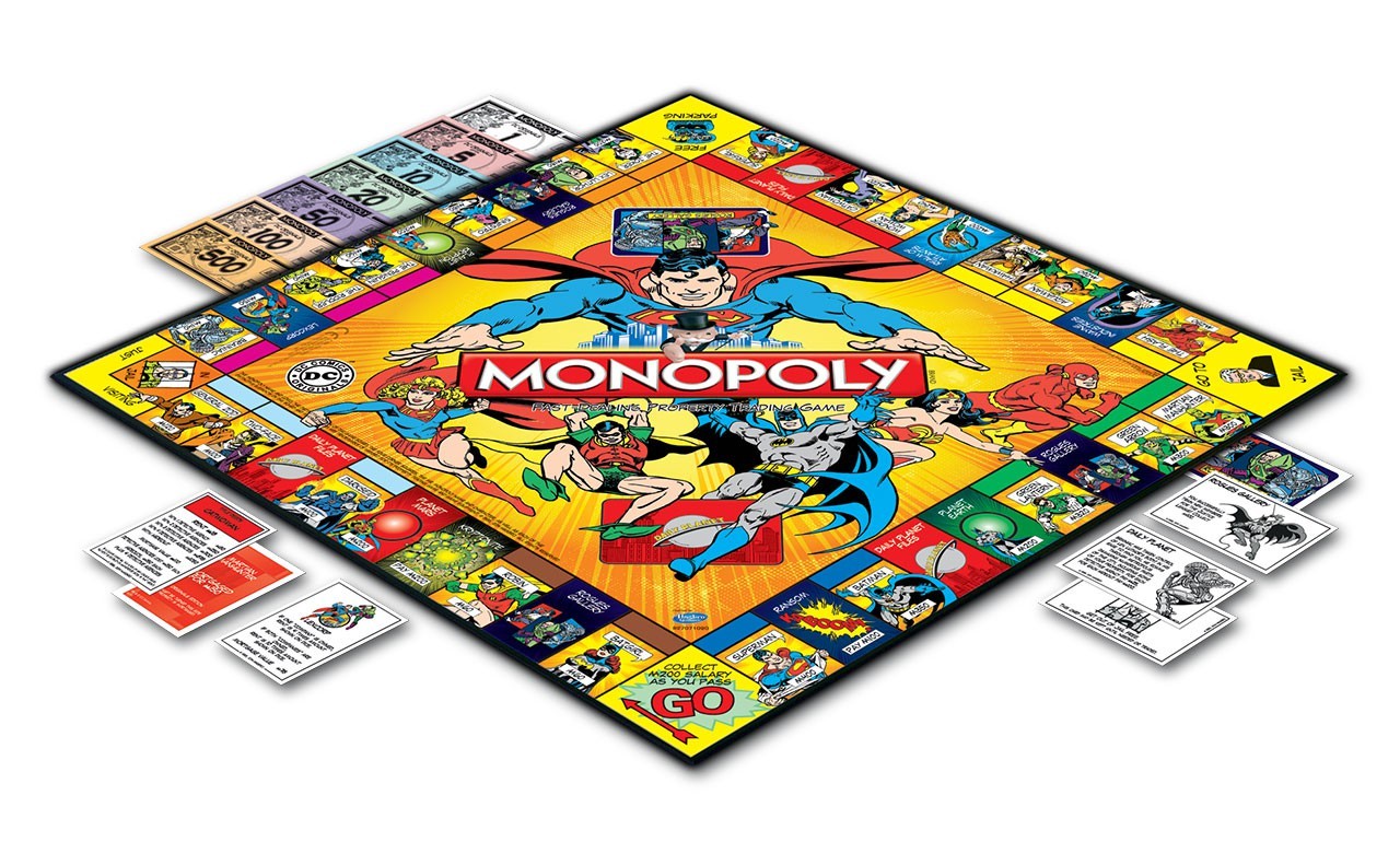 Monopoly DC Comics Original Special Edition