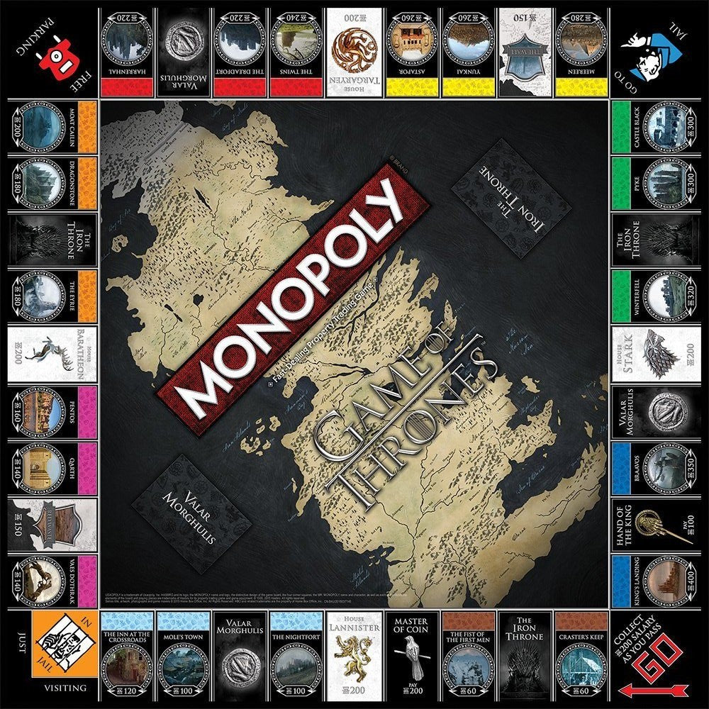 Monopoly Game of Thrones Collector's Edition