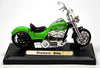 Motormax 1/18 Classic Bike (Green)