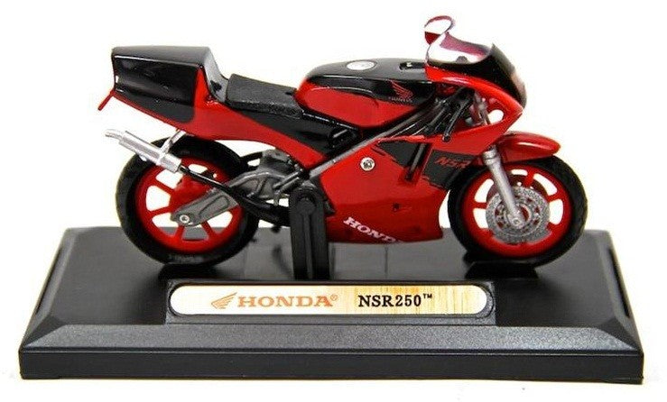 Motormax 1/18 Honda NSR250 (Black/Red)