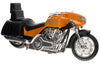 Motormax 1/18 Touring Bike (Orange)