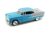 Motormax 1/24 1955 Chevy Bel Air (Blue & Silver)