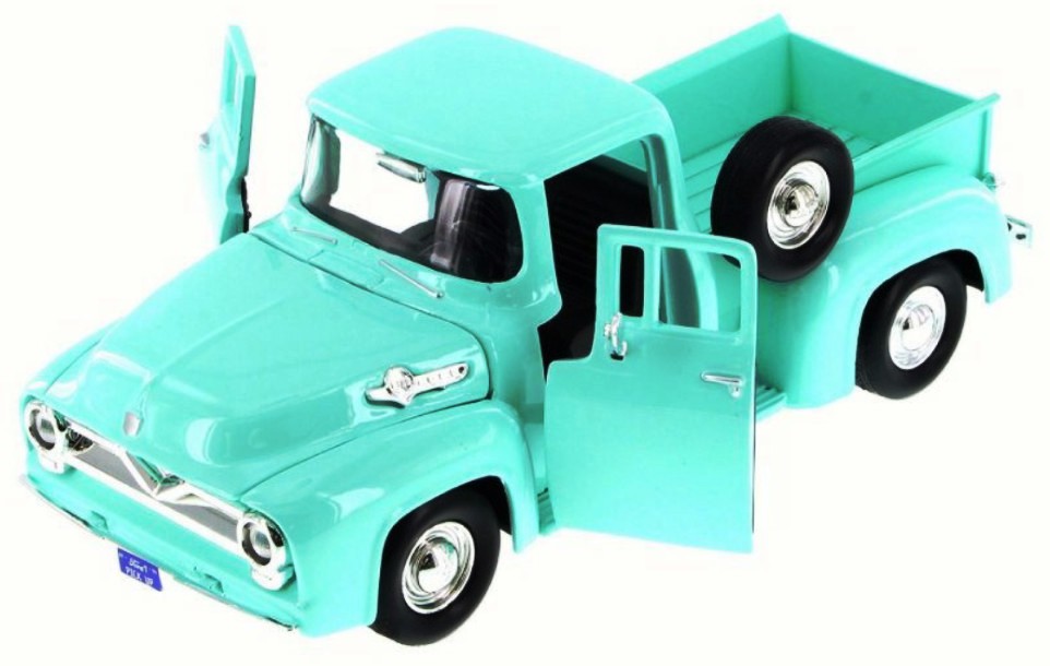 Motormax 1/24 1955 Ford F-100 Pickup (Green)