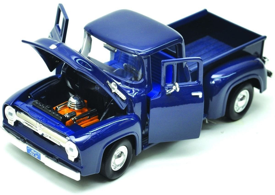 Motormax 1/24 1956 Ford F-100 Pickup (Blue)