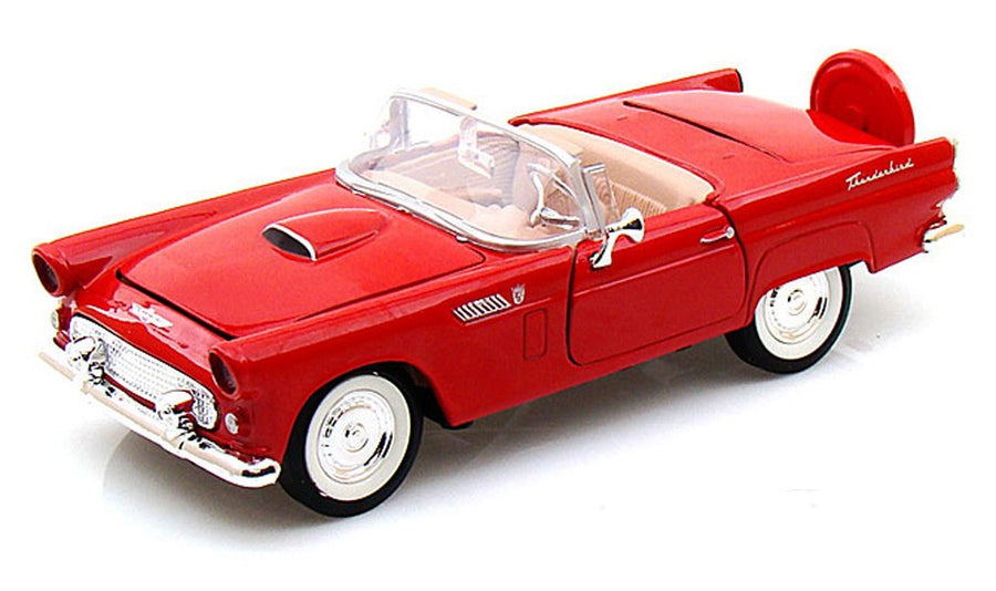 Motormax 1/24 1956 Ford Thunderbird Convertible (Red)