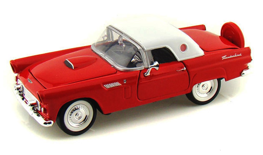 Motormax 1/24 1956 Ford Thunderbird (Red)