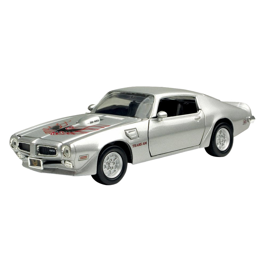 Motormax 1/24 1973 Pontiac Firebird Trans Am (Silver)