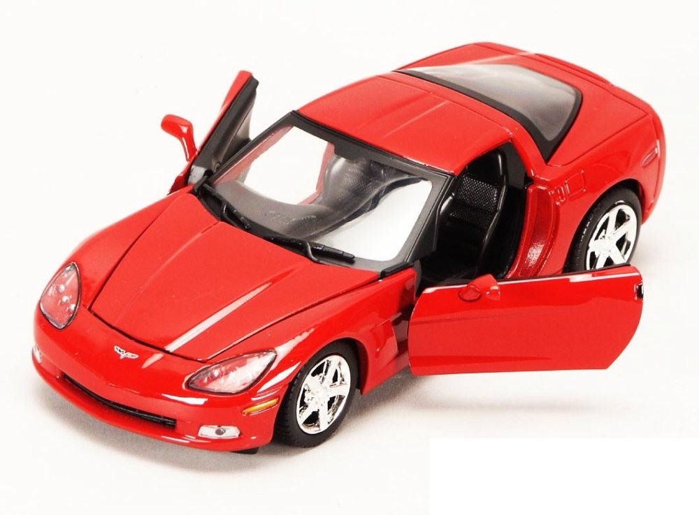 Motormax 1/24 2005 Corvette C6 (Red)