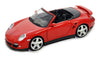 Motormax 1/24 Porsche 911 Turbo Cabriolet (Red)
