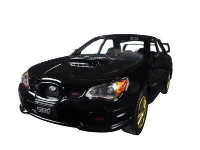 Motormax 1/24 Subaru Impreza WRX STI (Black)