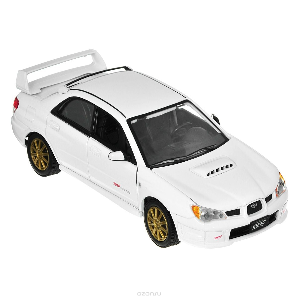 Motormax 1/24 Subaru Impreza WRX STI (White)