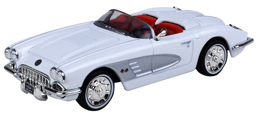 Motormax 1/43 1958 Corvette (White)