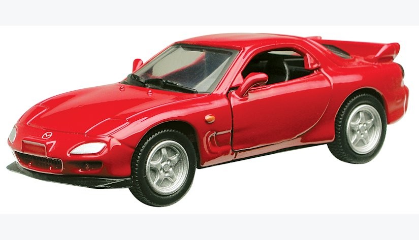 Motormax 1/43 Mazda RX-7 (Red)
