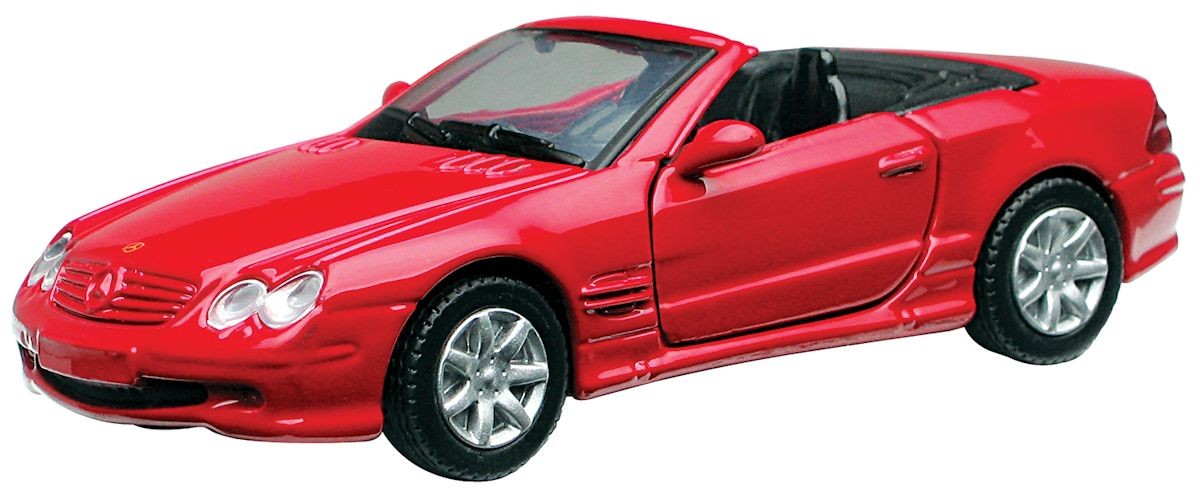Motormax 1/43 Mercedes Benz SL500 (Red)