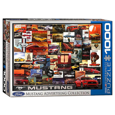 Ford Mustang Advertising Collection 1000pc Puzzle