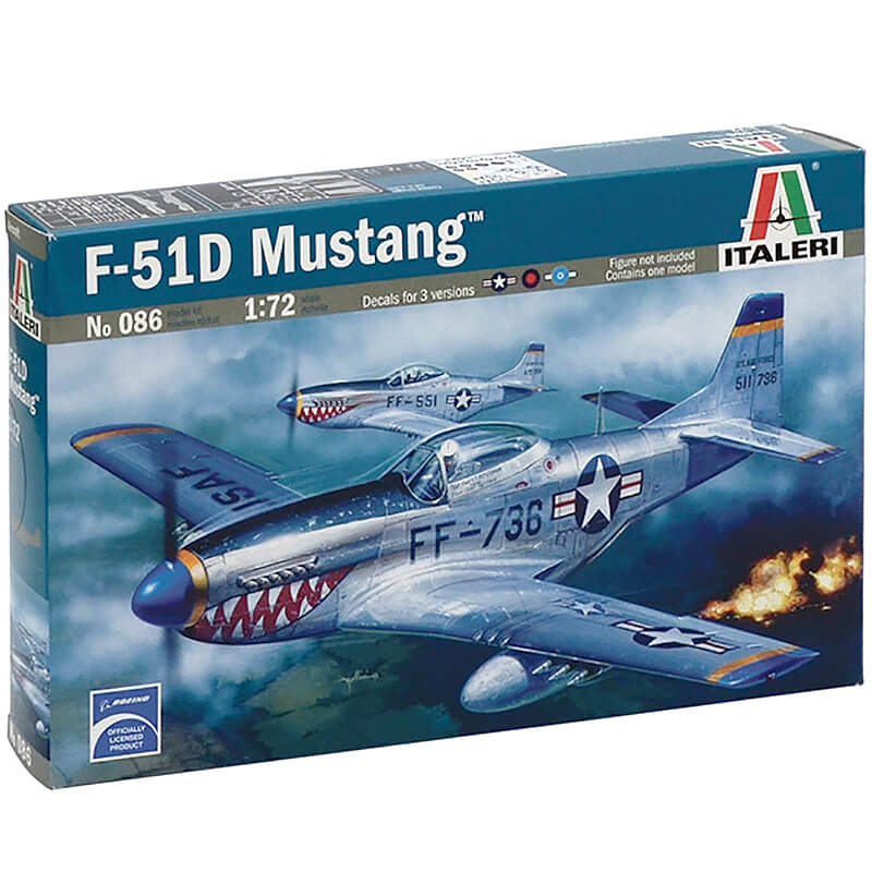 Italeri 1/72 F-51D Mustang Kit