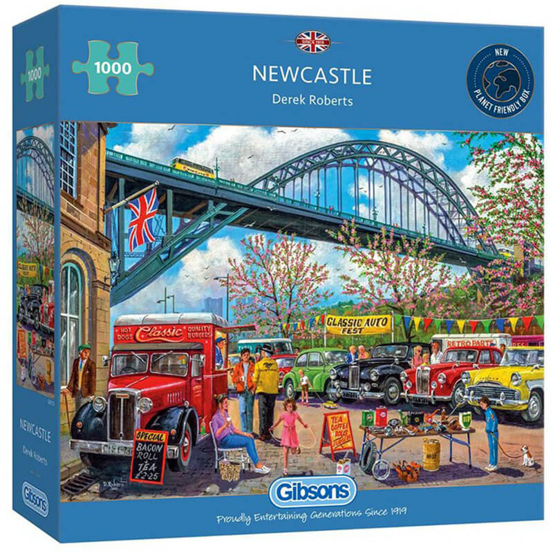 Newcastle By Derek Roberts 1000pc Puzzle