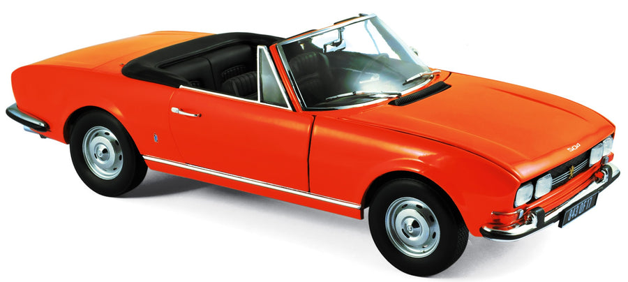 Norev 1/43 Peugeot 506 Cabriolet 1970 (Capucine Yellow)