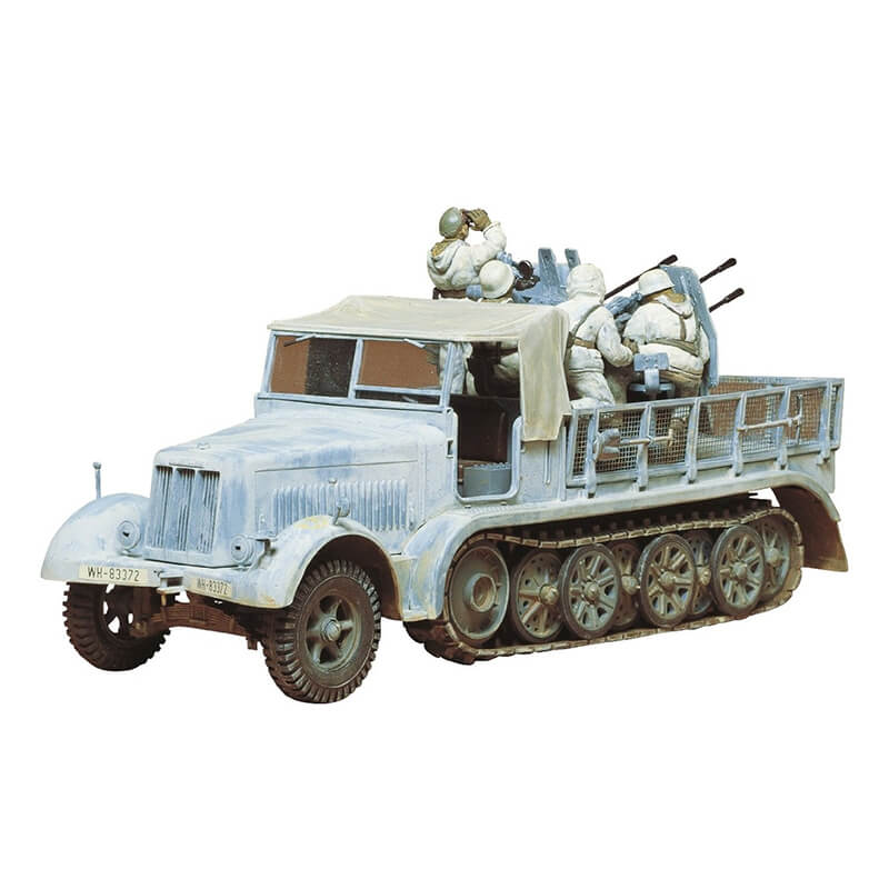 Tamiya 1/35 German 8ton Semitrack 20mm Flakvierling Sd.Kfz.7/1 Kit