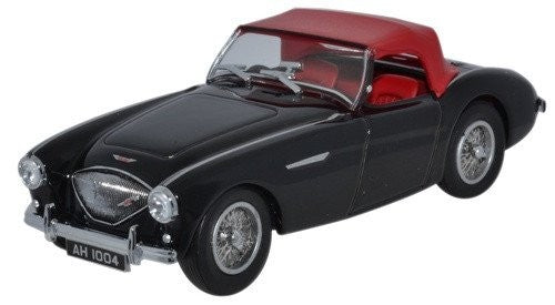 Oxford 1/43 Austin-Healey 100 BN1 (Black & Red Closed)