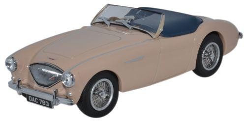 Oxford 1/43 Austin-Healey 100 BN1 (Tonneau) Coronet Cream