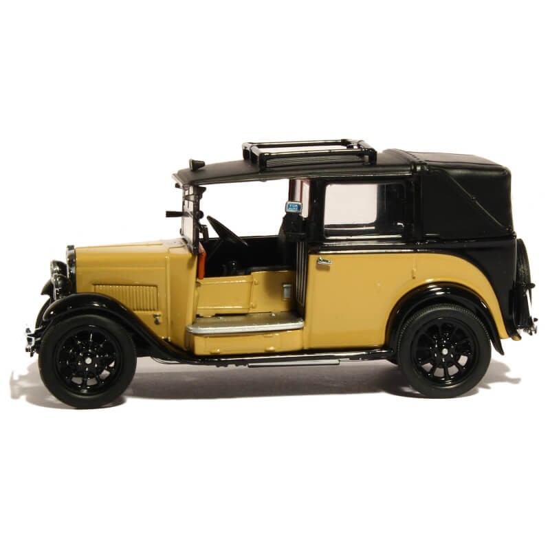 Oxford 1/43 Austin Low Loader Taxi (Fawn)