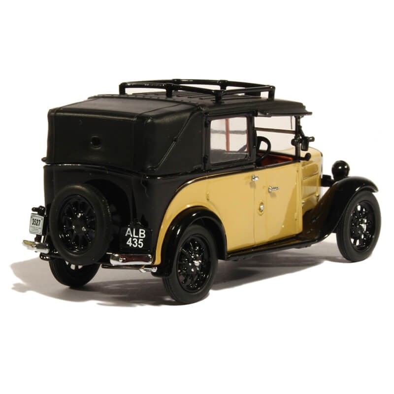 Oxford 1/43 Austin Low Loader Taxi (Fawn)