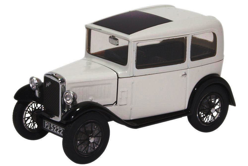 Oxford 1/43 Austin Seven RN Saloon (Light Grey)