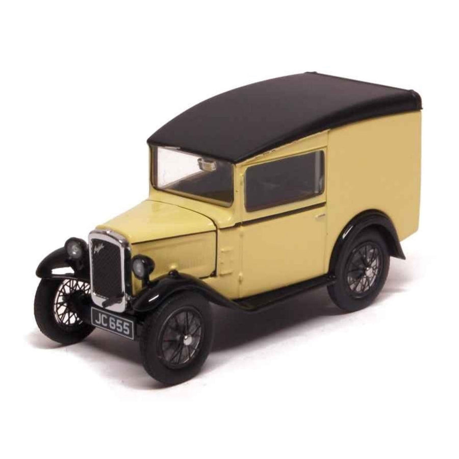 Oxford 1/43 Austin Seven RN Van (Primrose)