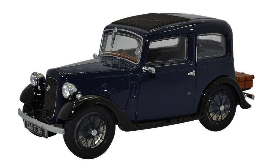Oxford 1/43 Austin Seven Ruby Saloon (Dark Blue)